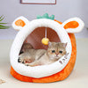 Semi-Enclosed Washable Pet Bed