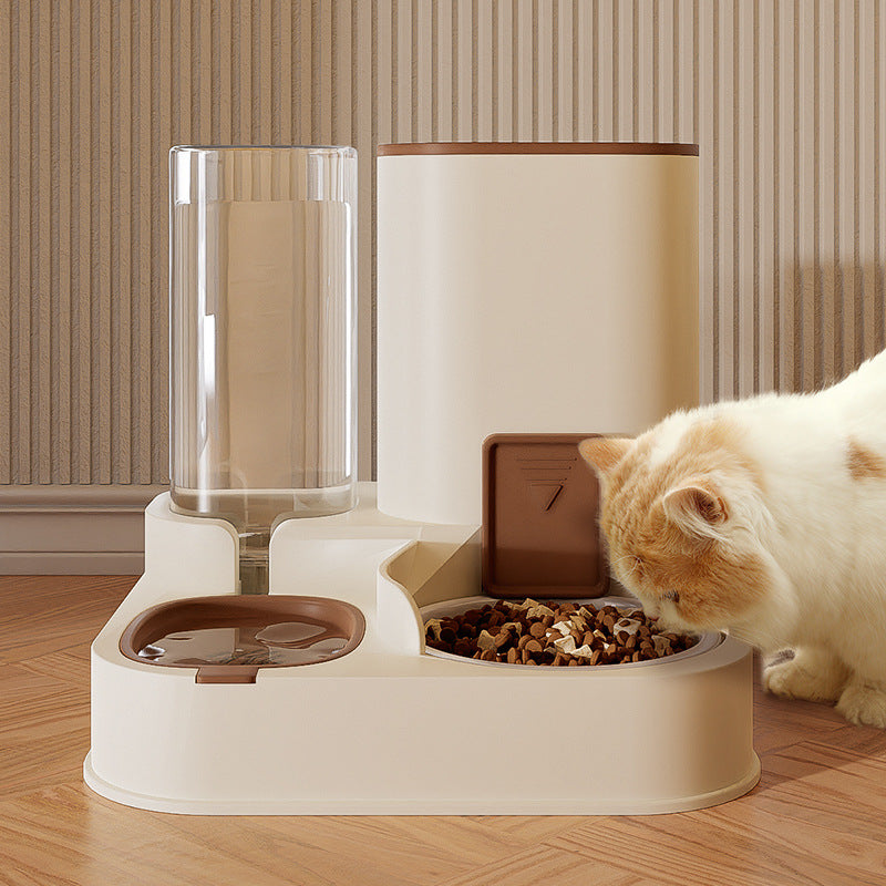 Double Bowl Pet Feeder