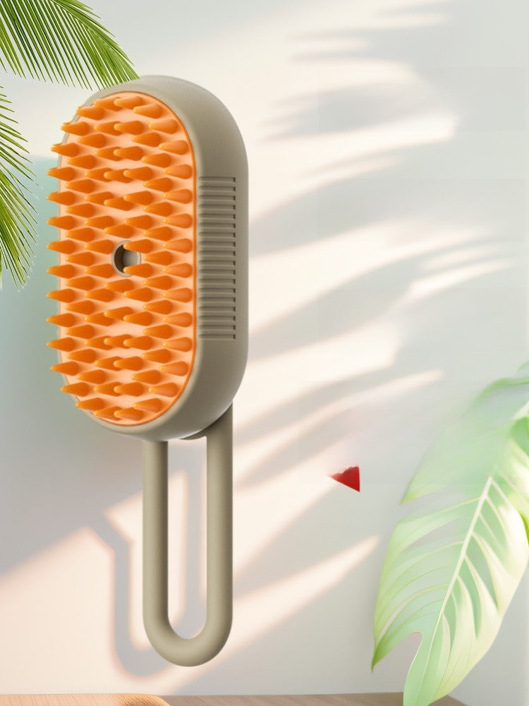 Electric Spray Pet Grooming Brush