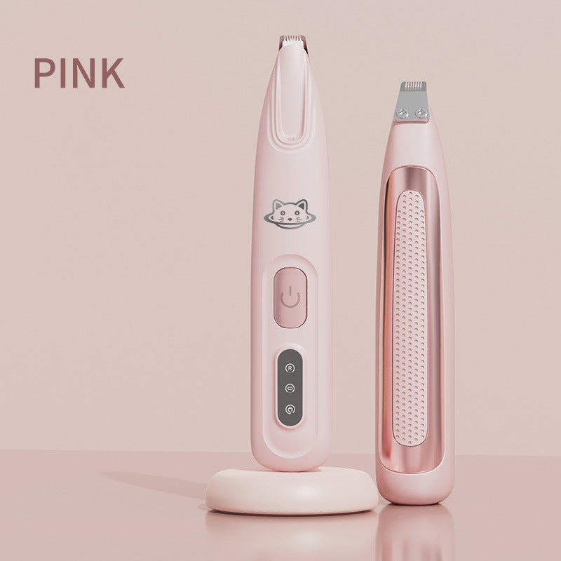 Rechargeable LED Pet Paw Hair Trimmer