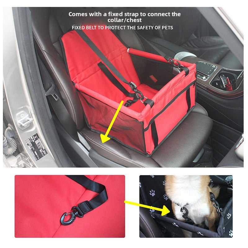 Pet Car Seat Cover for Dogs and Cats with Waterproof Design