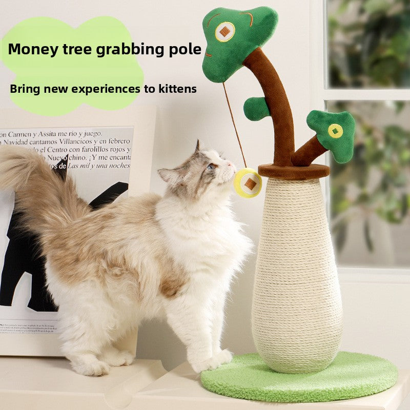 Hemp Rope Cat Scratching Post Climbing Frame
