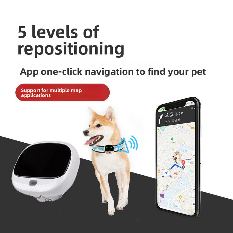 Adjustable GPS Pet Locator Collar with Tracking