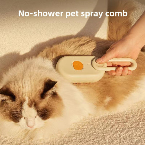 Electric Spray Pet Grooming Brush