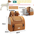 Expandable Breathable Pet Carrier Backpack