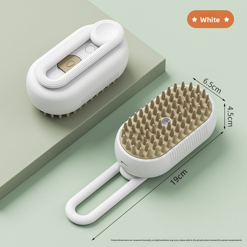 Electric Spray Pet Grooming Brush