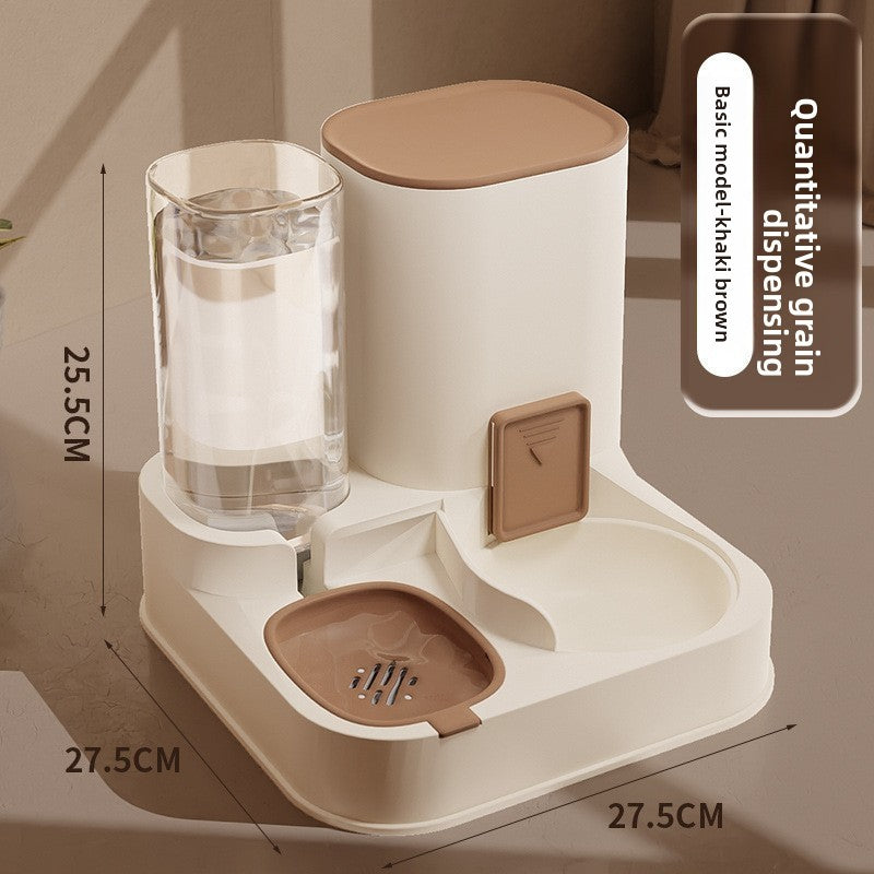 Double Bowl Pet Feeder