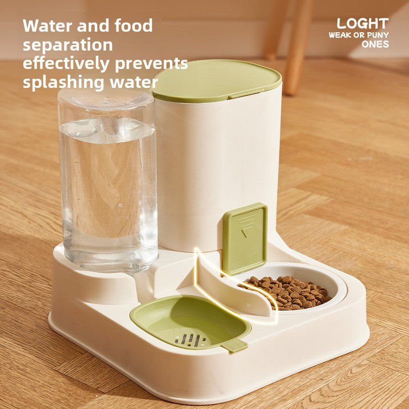 Double Bowl Pet Feeder