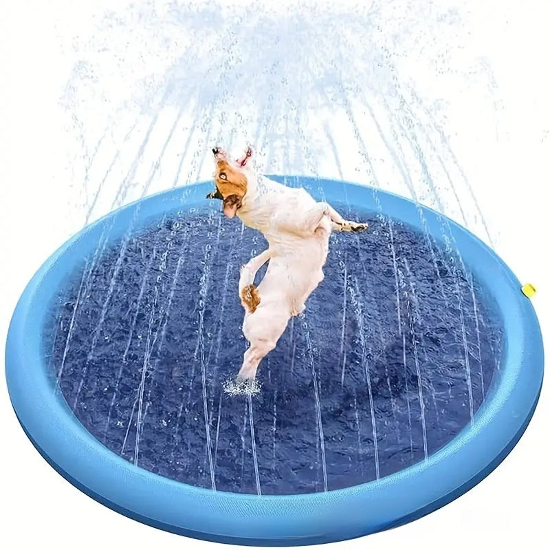 PVC Pet Water Spray Play Mat